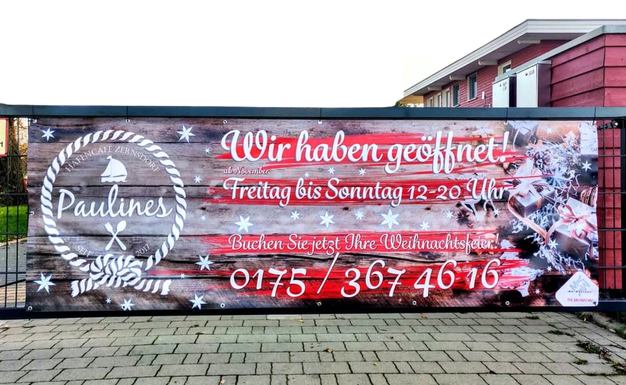 Banner, Schilder, Firmenschild, Aufkleber, design, gestalten und druck, print